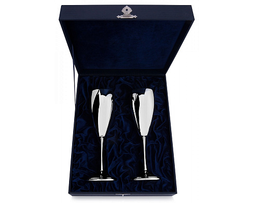 Серебряная посуда купить в Москве Фужеры