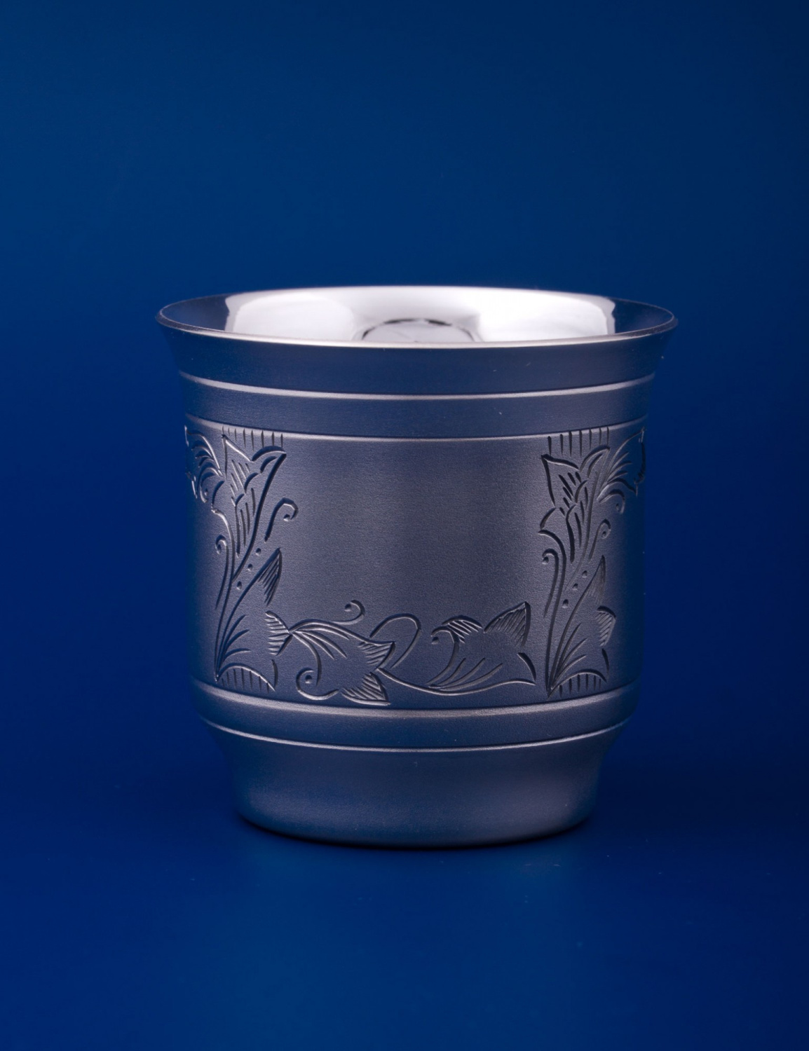 СЕРЕБРЯНАЯ СТОПКА "КАЗАЧОК" (1 ШТУКА) – МСТЁРСКИЙ ЮВЕЛИР