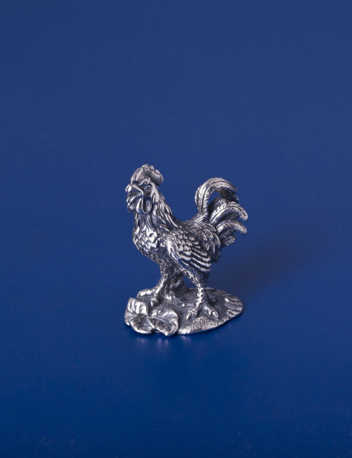 СЕРЕБРЯНАЯ ФИГУРКА "ПЕТУШОК" – МСТЁРСКИЙ ЮВЕЛИР