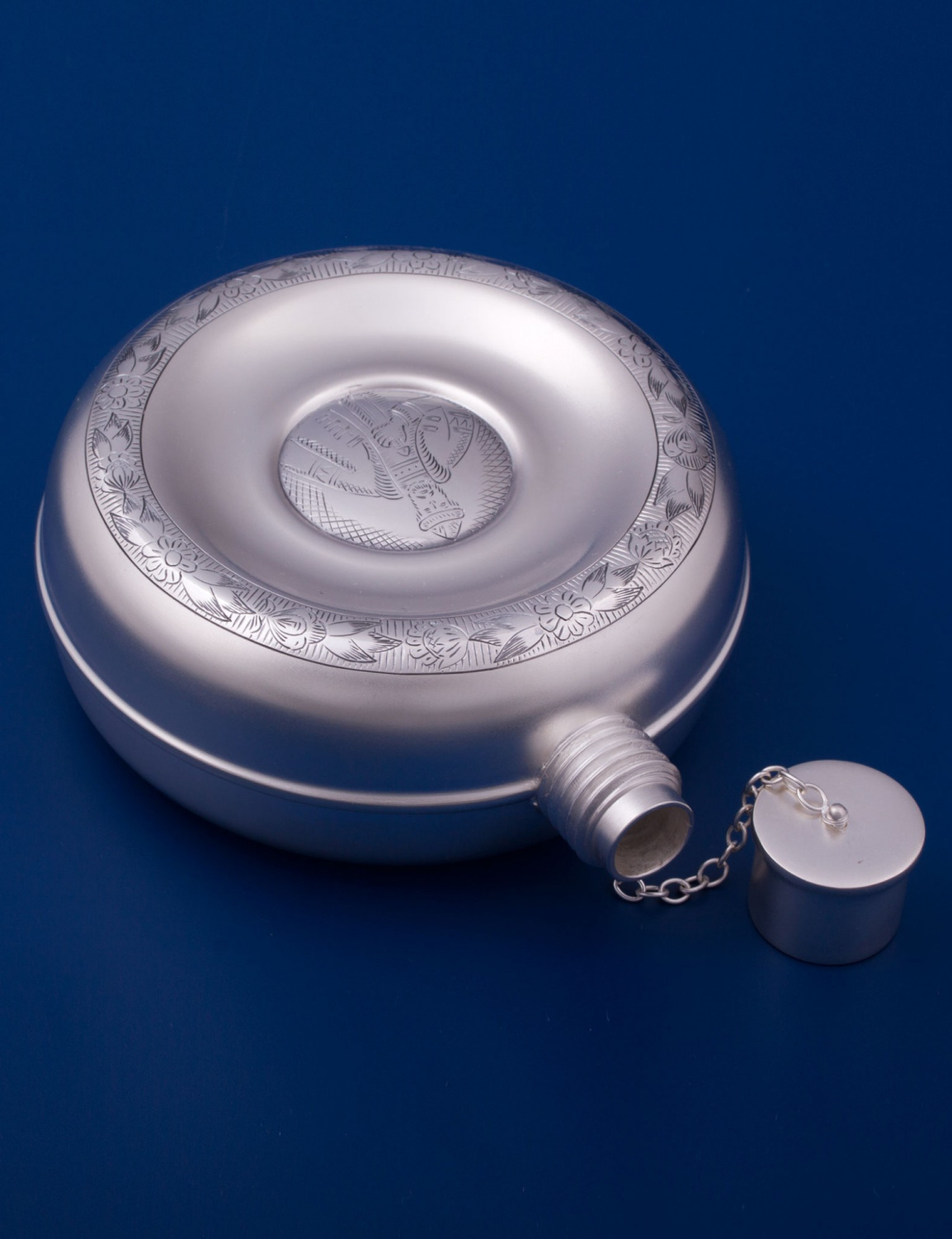 СЕРЕБРЯНАЯ ФЛЯЖКА "№1" – МСТЁРСКИЙ ЮВЕЛИР