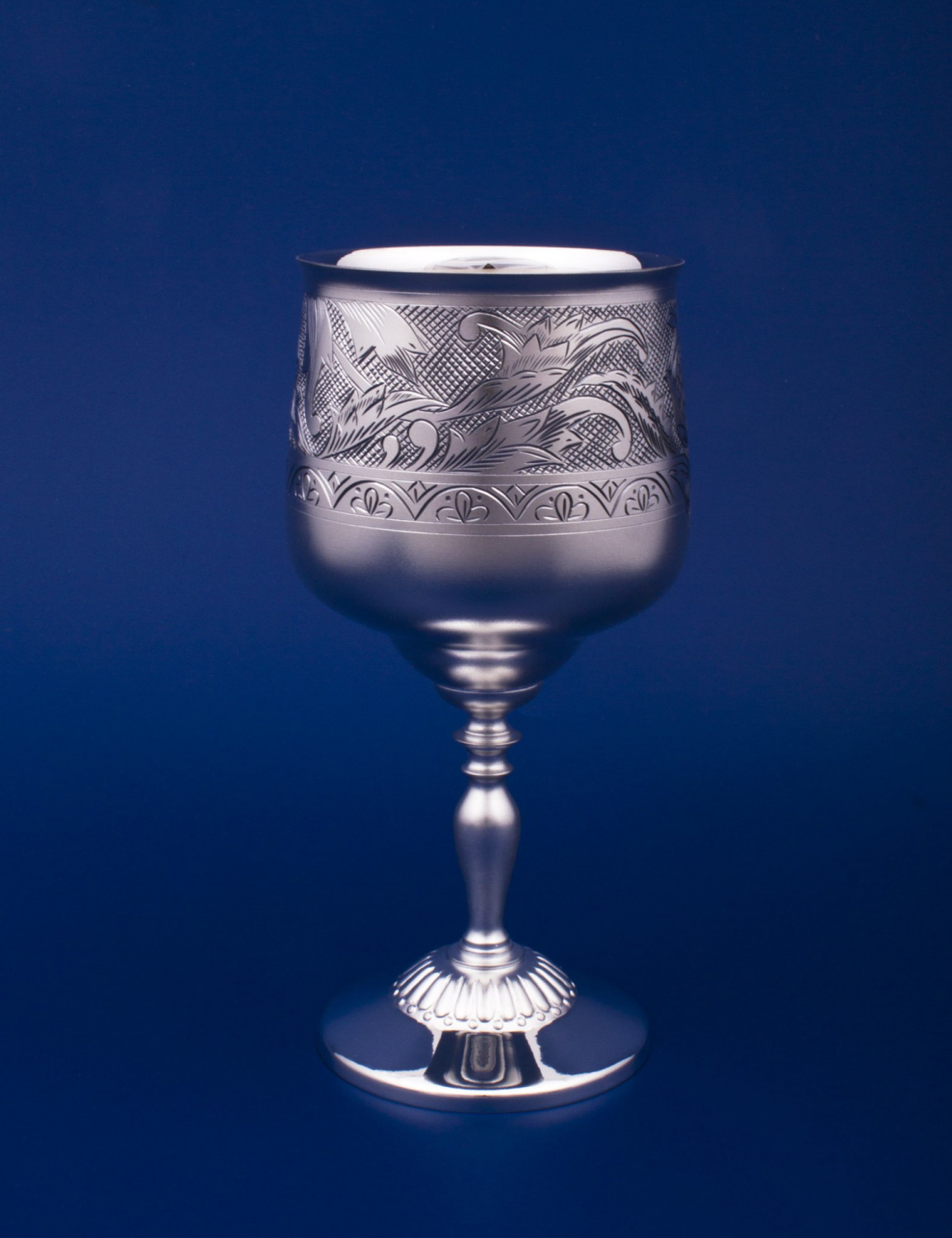 СЕРЕБРЯНЫЙ БОКАЛ "КНЯЗЬ" №9 (125 МЛ.) – МСТЁРСКИЙ ЮВЕЛИР