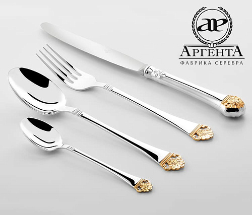 "Афина" с позолотой