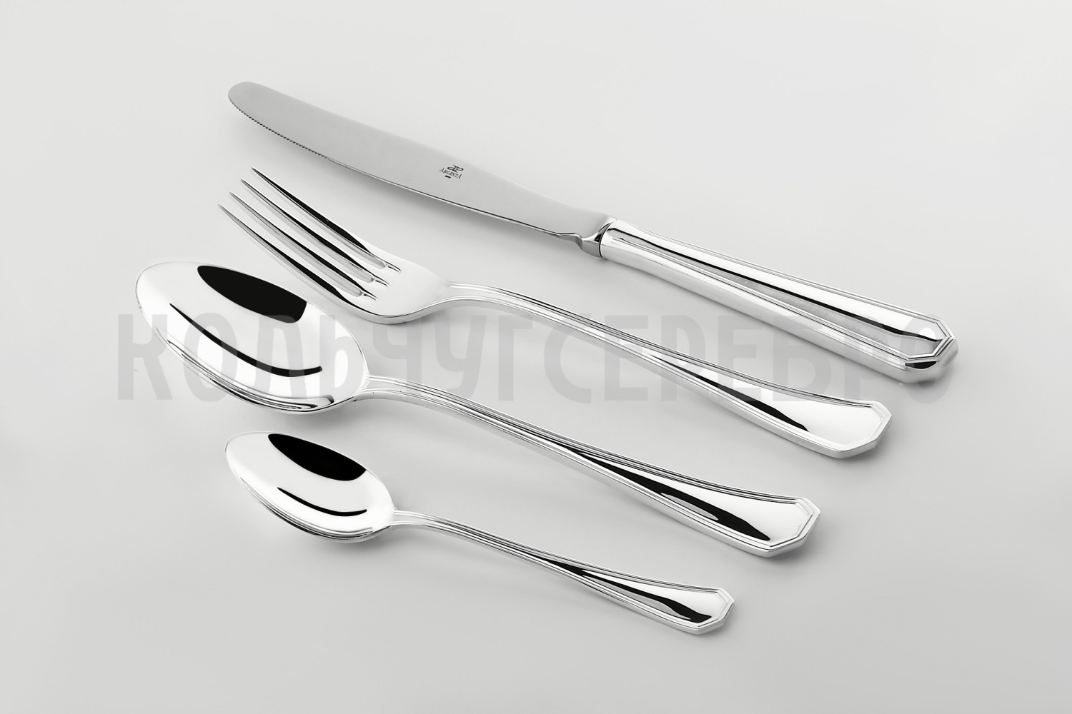 СТОЛОВЫЙ НАБОР ИЗ СЕРЕБРА "ЭЛЕГАНТ" (4 ПРЕДМЕТА) – АРГЕНТА